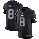 Nike Giants 8 Daniel Jones Black Impact Rush Limited Jersey Dyin,baseball caps,new era cap wholesale,wholesale hats